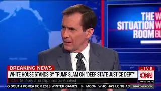 Admiral Kirby warns Trump&rsquo;s &lsquo;ludicrous&rsquo; Deep State tweet sets the stage for &lsquo;tyrannical&rsquo; attacks
