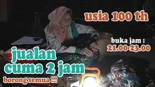 USIA 100 TAHUN MBAH SAMIATUN JUALAN JAJAN - PARE KEDIRI
