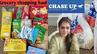 Chase up grocery shopping haul - chase up grocery shopping karachi