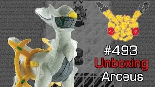20th Anniversary Arceus Plush - Unboxing