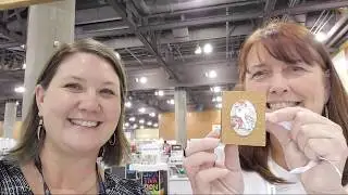 LIVE Creativation 2020, день 1 - Sizzix с Эйлин Халл и Tiny Books Die Demo!!!