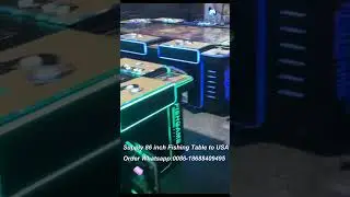 Supply 86 inch Fishing Table Game Machine to USA  best Fishing Game Supplier HomingGame#shorts