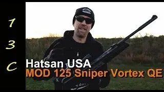Пневматическая винтовка HatsanUSA MOD 125 Sniper Vortex QE и введение в мир пневматических винтовок.