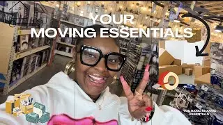 MOVING TIPS & ESSENTIALS 101 🚚📦 || MOVING VLOG PT. 1 🫨🫨