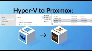 Пошаговое руководство по миграции виртуальных машин Hyper-V в Proxmox VE