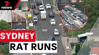 Sydney residents demand action over new rat runs created by Rozelle Interchange | 7 News Australia