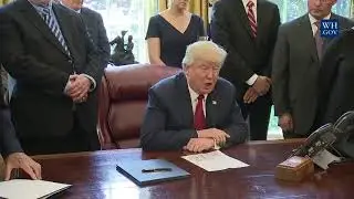Remarks: Donald Trump Signs Executive Order on Trade - April 20, 2017