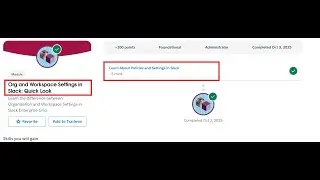 Org and Workspace Settings in Slack: Quick Look | Salesforce Trailhead