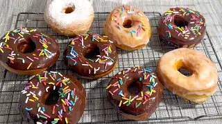 Soft and fluffy doughnuts / easy doughnut recipe