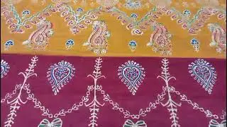 Block printing art amazing design 👌 