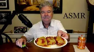 ASMR CABBAGE ROLLS MUKBANG