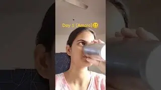 Aaj meine khud ko promise kiya hai |Day -1| #juice #trending #drink #viral