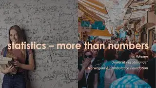 Statistics &ndash; more than numbers