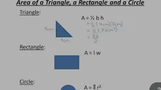 How To Find Area Of Circle, Triangle, Rectangle Using JavaScript👍👍