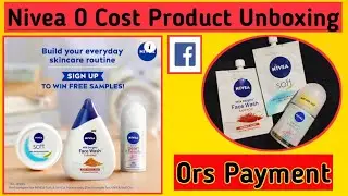 Offer Over ll Nivea 0rs Cost FREE Sample Product Live Order & Unboxing Video ll
