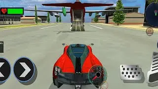 City Flight Airplane Pilot Car Transporter - Car Plane Sim Games | Android iOS Gameplay