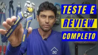 ALICATE DECAPADOR IRWIN VISE GRIP REVIEW E TESTE video completo.