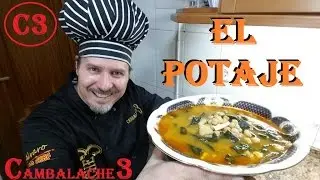 POTAJE DE GARBANZOS Y JUDIAS