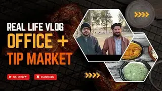 Weekend Chhutti Ke Bawajood Office | TIP Market Mein Khana | Family Time ❤️