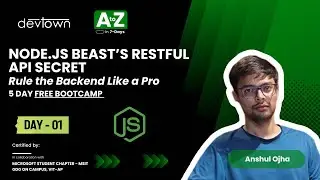 DAY - 1 | NODE.JS BEAST&rsquo;S RESTFUL API SECRET &ndash; RULE THE BACKEND LIKE A PRO - 5 DAYS FREE BOOTCAMP
