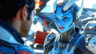Human Pilot At Ship‐Repair Station Finds The Most Beautiful Alien Girl