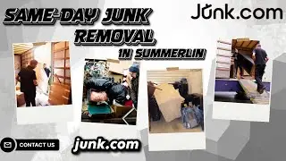 Same-Day Junk Removal In Summerlin | Junk.com Summerlin