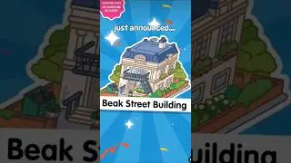 New Beak Street Building! #everyonestoyclub #tocalife #tocaboca #tocalifeworld
