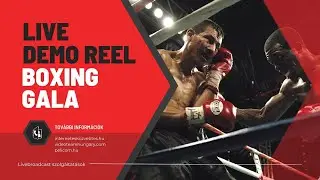 LIVE Demo Reel - Boxing Gala 2023 | 5 cams, polecam, replay, score gfx