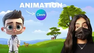 Cartoon Animation Videos Tutorial in Canva | How to make 2D Animation in canva 