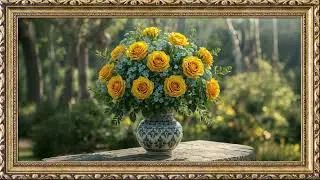 8 Hours of Elegant Framed Art in 4K | Transform Your TV into a Masterpiece | TV Wallpaper