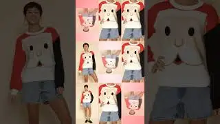Santa face knit holiday sweater