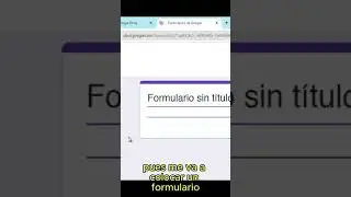 Crear el Formulario de Google Correcto #shorts #googleforms #habilidadesdigitales