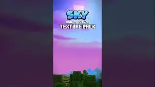 Texture Maker: How to change sky in Minecraft #shorts #minecraft #texture #texturemaker #shader