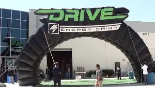 Drive Inflatable set up