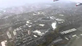 Flying over Whitton, London