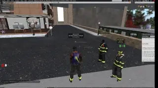 Second life fire fighter roleplay #EP2