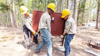 Minute Out In It: Installing Bear Boxes