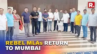 Eknath Shinde Camp MLAs to head back to Mumbai from Goa; Maha CM To Address Them at 11 am