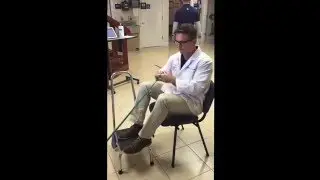 Seated lumbar mobilization and lumbar multifidus strengthening with tension lock