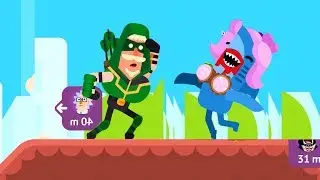 Bowmasters - Shark The Sea Princess (Trident) APPLE & Birds - Gameplay Walkthrough (444)