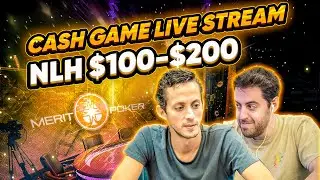 Merit Poker Retro Series - Cash Game Live / NLH / $100 - $200 / Northern Cyprus / Merit Crystal Cove