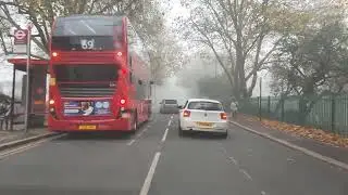 Stratford E15 to Basildon SS14 (foggy) 141122