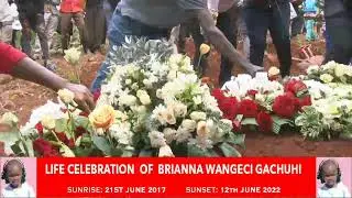 CELEBRATING THE LIFE OF BRIANNA WANGECI GACHUHI