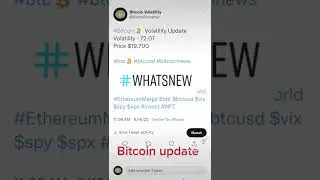 Your DAILY Bitcoin Volatility UPDATE! MUST SEE!