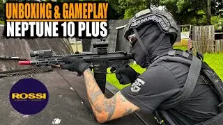 NEPTUNE 10 PLUS - UNBOXING E GAMEPLAY COM A MELHOR AIRSOFT DA ROSSI