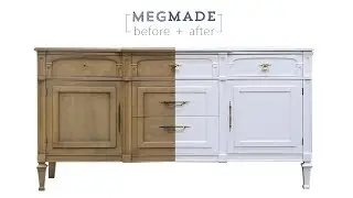 MegMade Before + After - Beautiful White Buffet