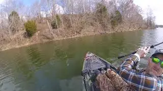 John Reese Fishing-fishing in Williamsport lakes, nice day, but got smoked