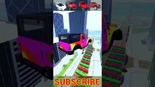 Bus Ki Upr  Thar Zump 💥 Challenge Video #indianbikedriving3d #gaming #cargame #shorts