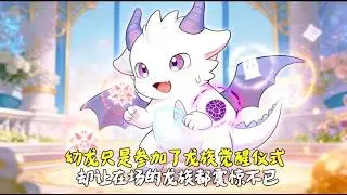 覺醒儀式現場，幼龍一句話讓龍族集體沉默《絕症龍的生存法則》一口氣看完#二次元 #小說#絕症龍的生存法則