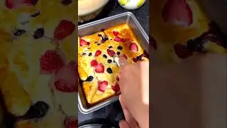 THE EASIEST HEALTHY BREAKFAST CAKE! -recipe in comments #viral #trending #dessertblogger